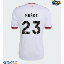 Moški Nogometni dresi Liverpool Victor Munoz #23 Gostujoči 2026-27 Kratek Rokav